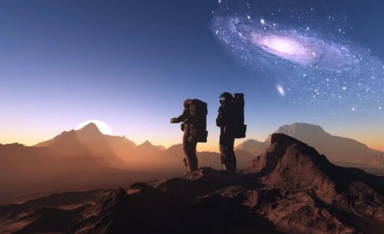 Увы, космос принадлежит Земле. Космос наш! Фото.