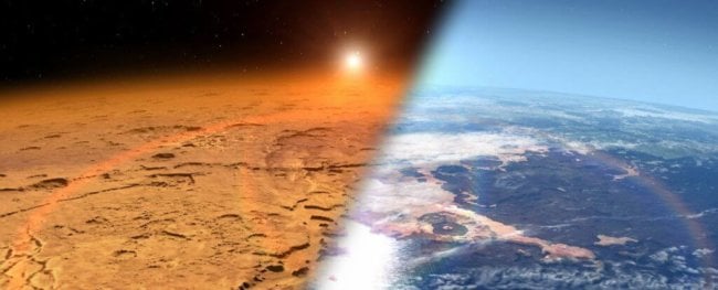 Ученые из NASA хотят восстановить магнитное поле Марса и сделать планету обитаемой. Фото.