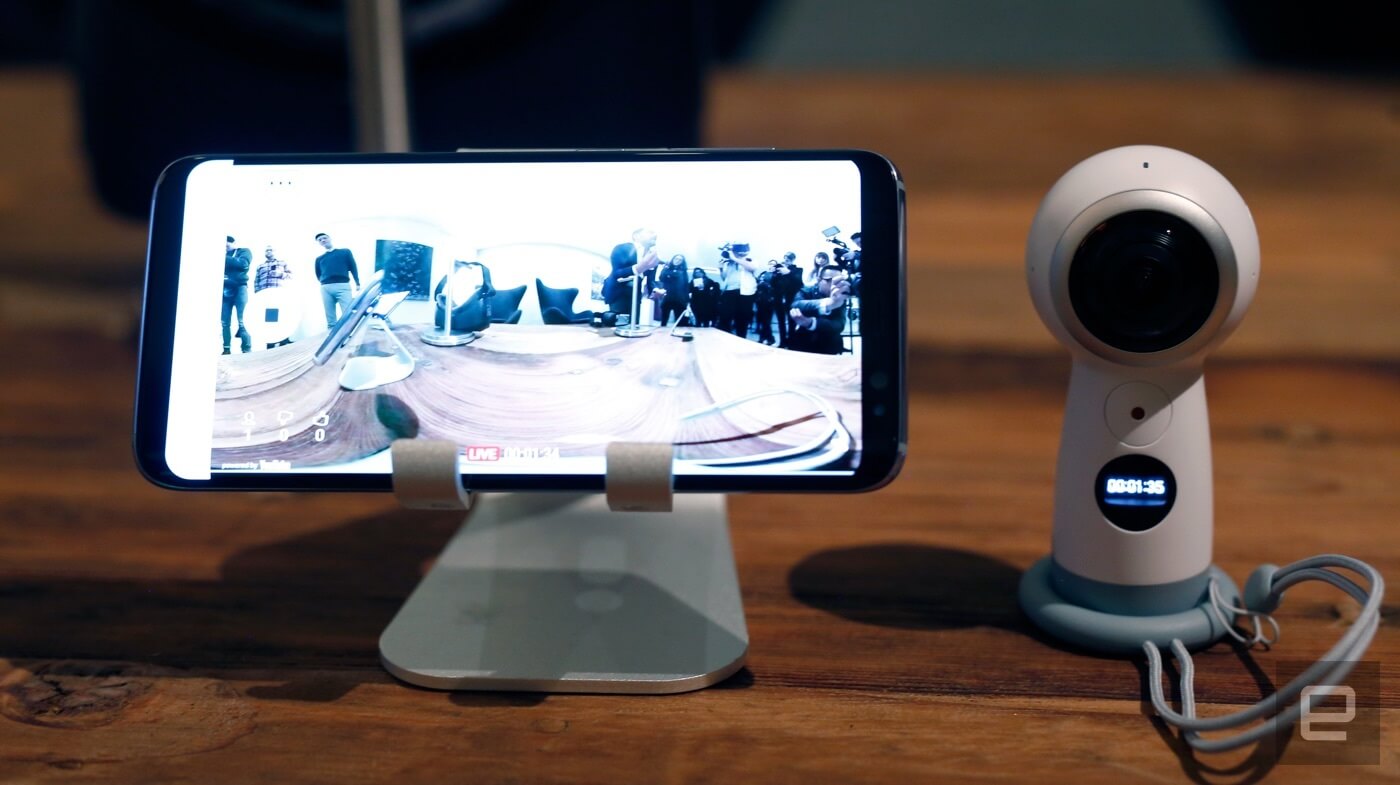 Итоги Samsung Unpacked 2017: два новых флагмана, новая Gear VR, новая камера, роутер и док-станция. Распознавание лица. Фото.