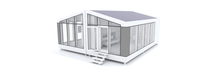 Компания PassivDom начала печатать полностью автономные дома на 3D-принтере. Фото.