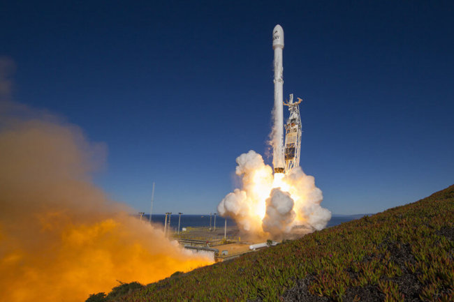 РКК «Энергия» работает над конкурентом Falcon 9 от SpaceX. Фото.
