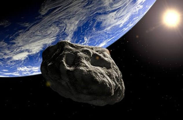 10 случаев, когда планета была на грани апокалипсиса. Падение астероида на Землю. Фото.