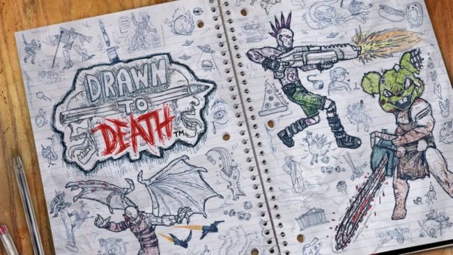 Обзор игры Drawn to Death: развлечение для хулиганов. Фото.