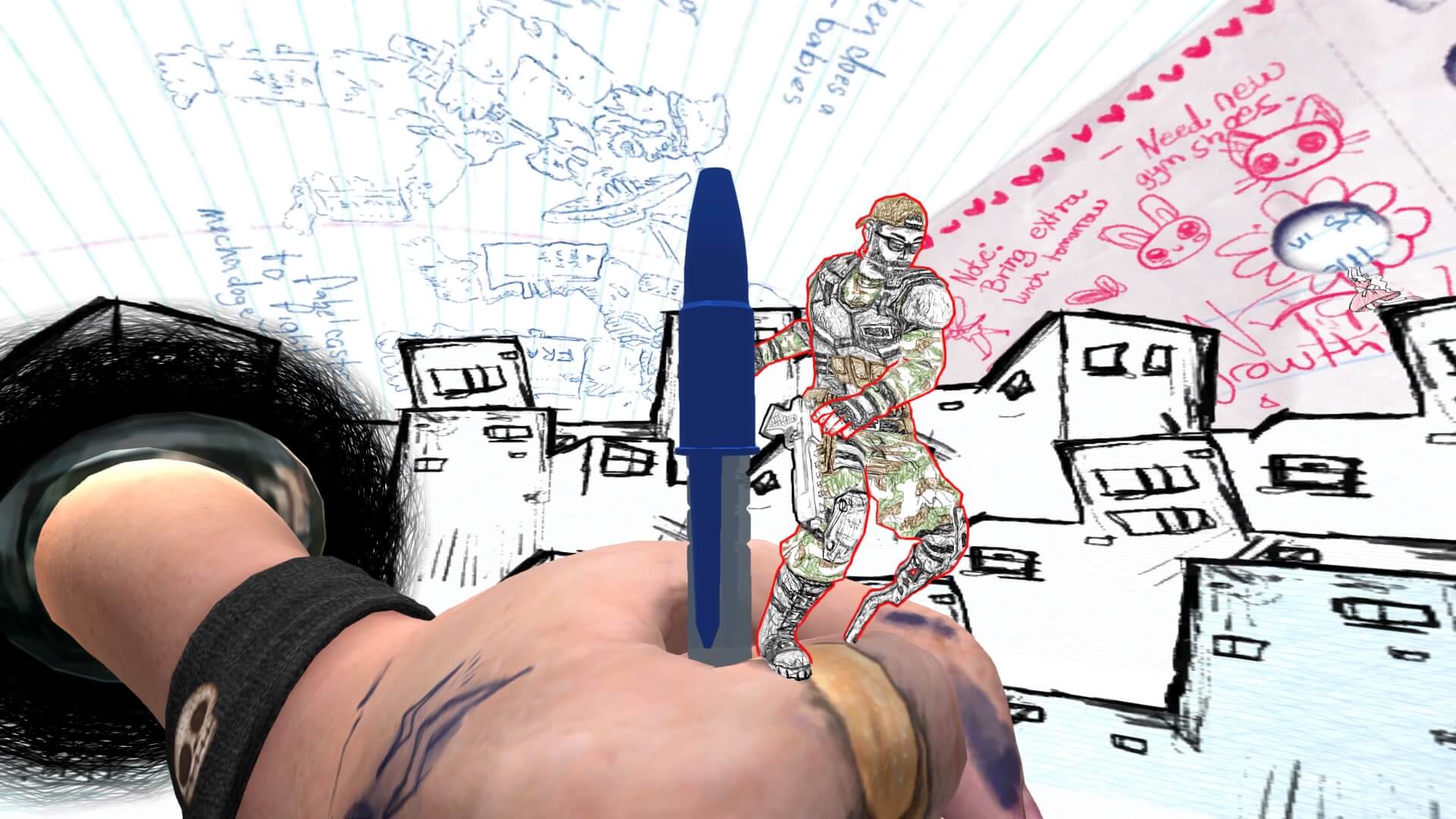 Обзор игры Drawn to Death: развлечение для хулиганов.. Фото.