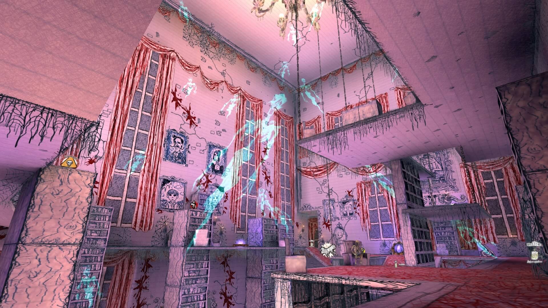 Обзор игры Drawn to Death: развлечение для хулиганов.. Фото.