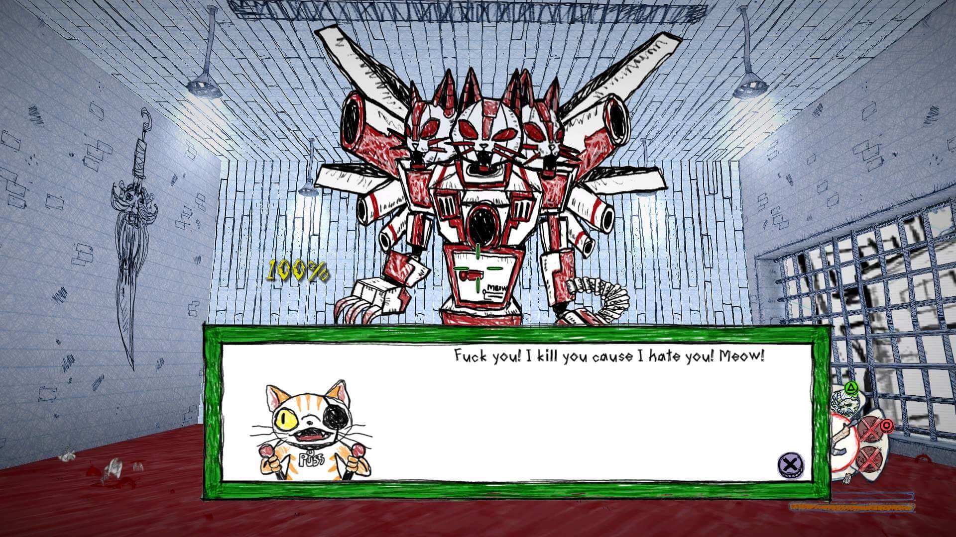 Обзор игры Drawn to Death: развлечение для хулиганов.. Фото.