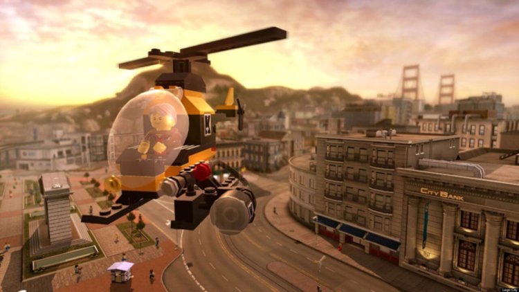 Обзор игры Lego City Undercover. Минусы:. Фото.