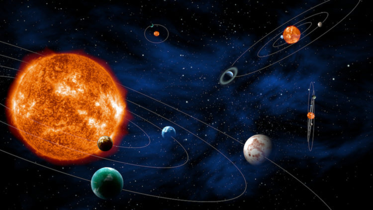 Второе Солнце во Вселенной. Солнечная система в каком-то смысле уникальная. Фото.