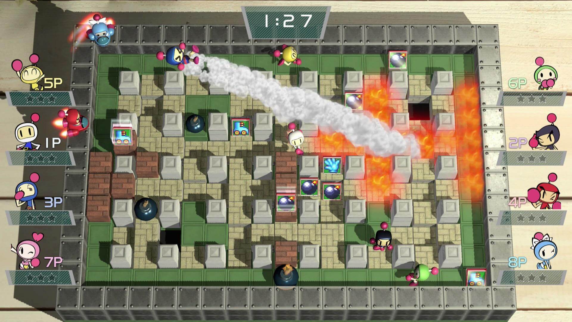Обзор игры Super Bomberman R: нестареющая классика.. Фото.
