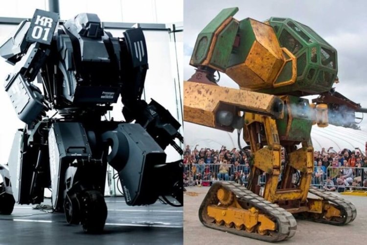 Битва гигантских роботов состоится в августе этого года. Фото.