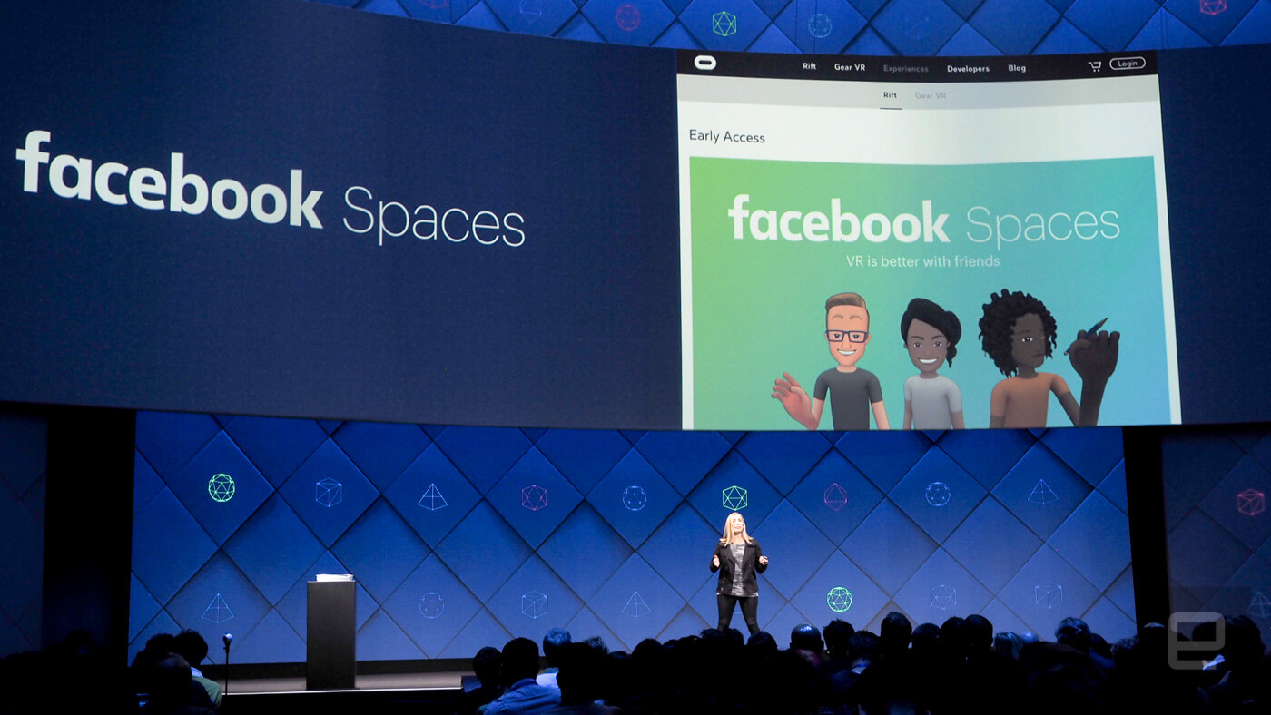 Компания Facebook интегрировала виртуальную реальность в свою социальную сеть.. Фото.