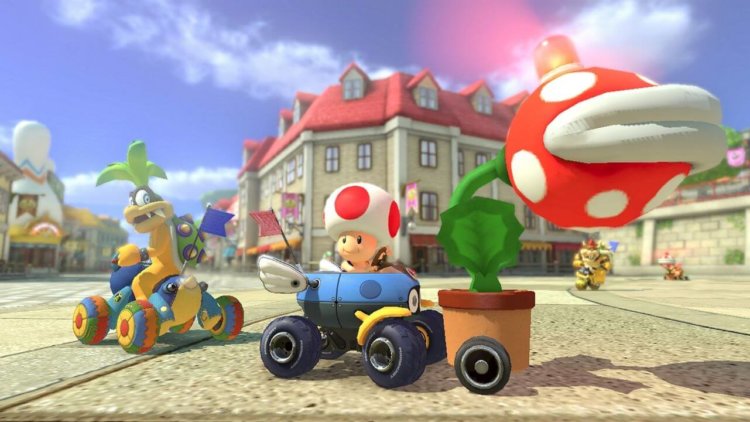 Обзор игры Mario Kart 8 Deluxe. Фото.
