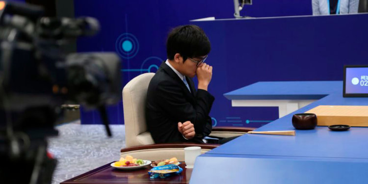 AlphaGo снова победил чемпиона игры го. Фото.