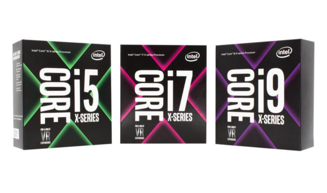 Компания Intel представила новую линейку процессоров Core X. Фото.