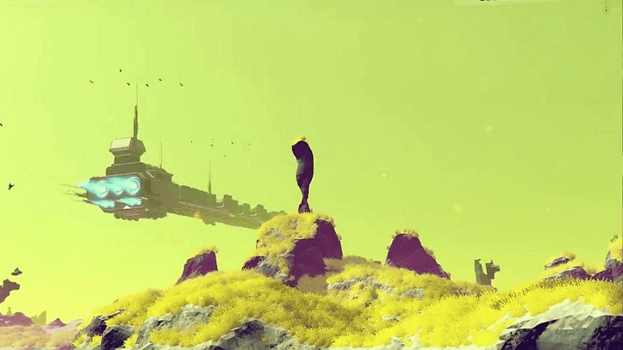 Да, Hello Games смогла создать необъятное. Фото.