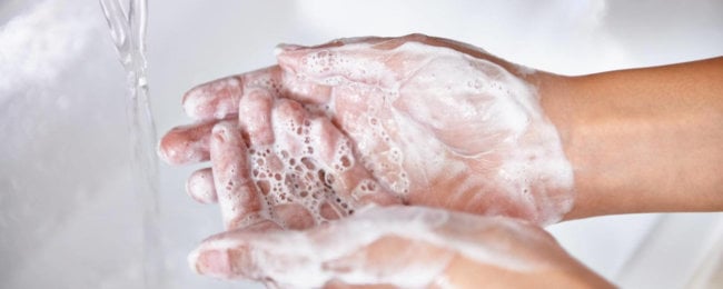 Руки с точки зрения науки: как правильно их мыть? Фото.
