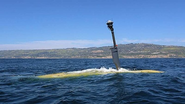 Робот-субмарина Boeing Echo Voyager впервые вышла в открытое море. Фото.
