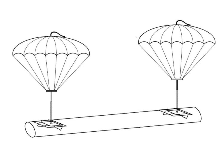 Компания Amazon запатентовала этикетки-парашюты. Фото.