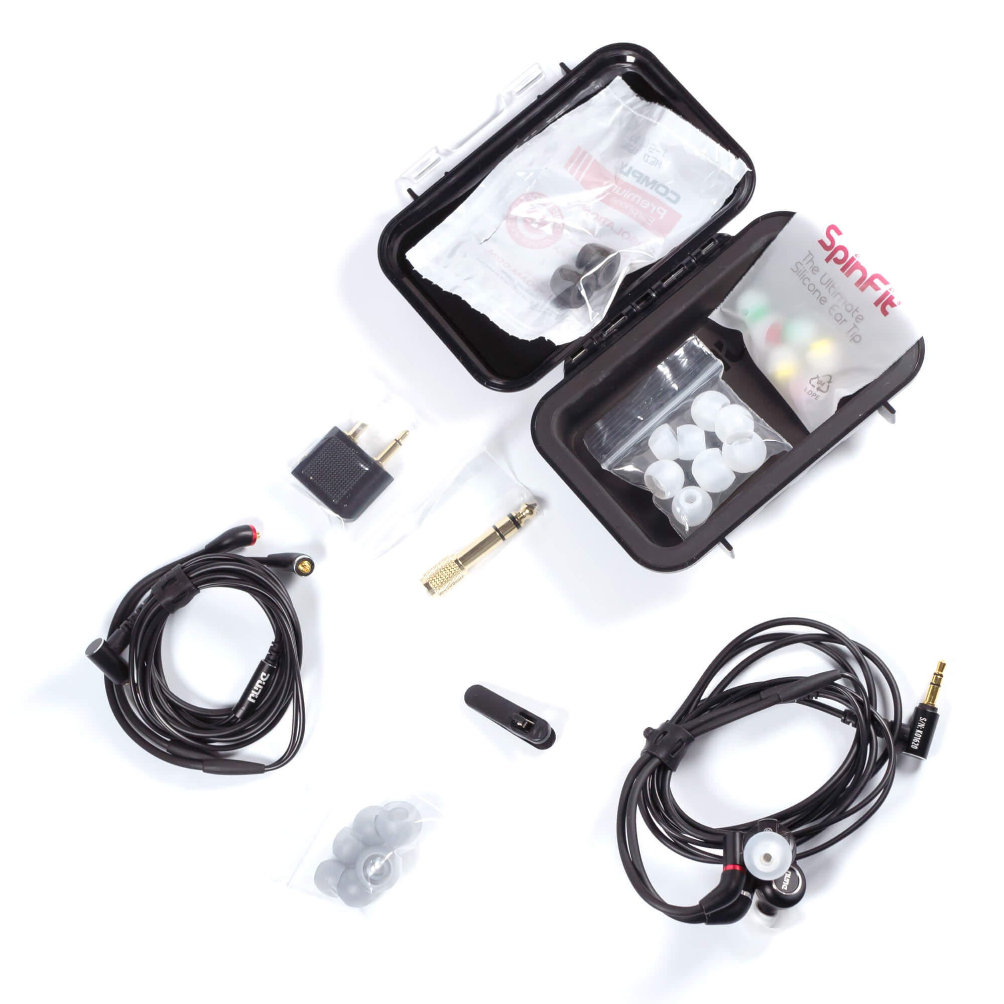 Обзор наушников Dunu DK-3001 — король горы.. Упаковка и комплект поставки.. Фото.