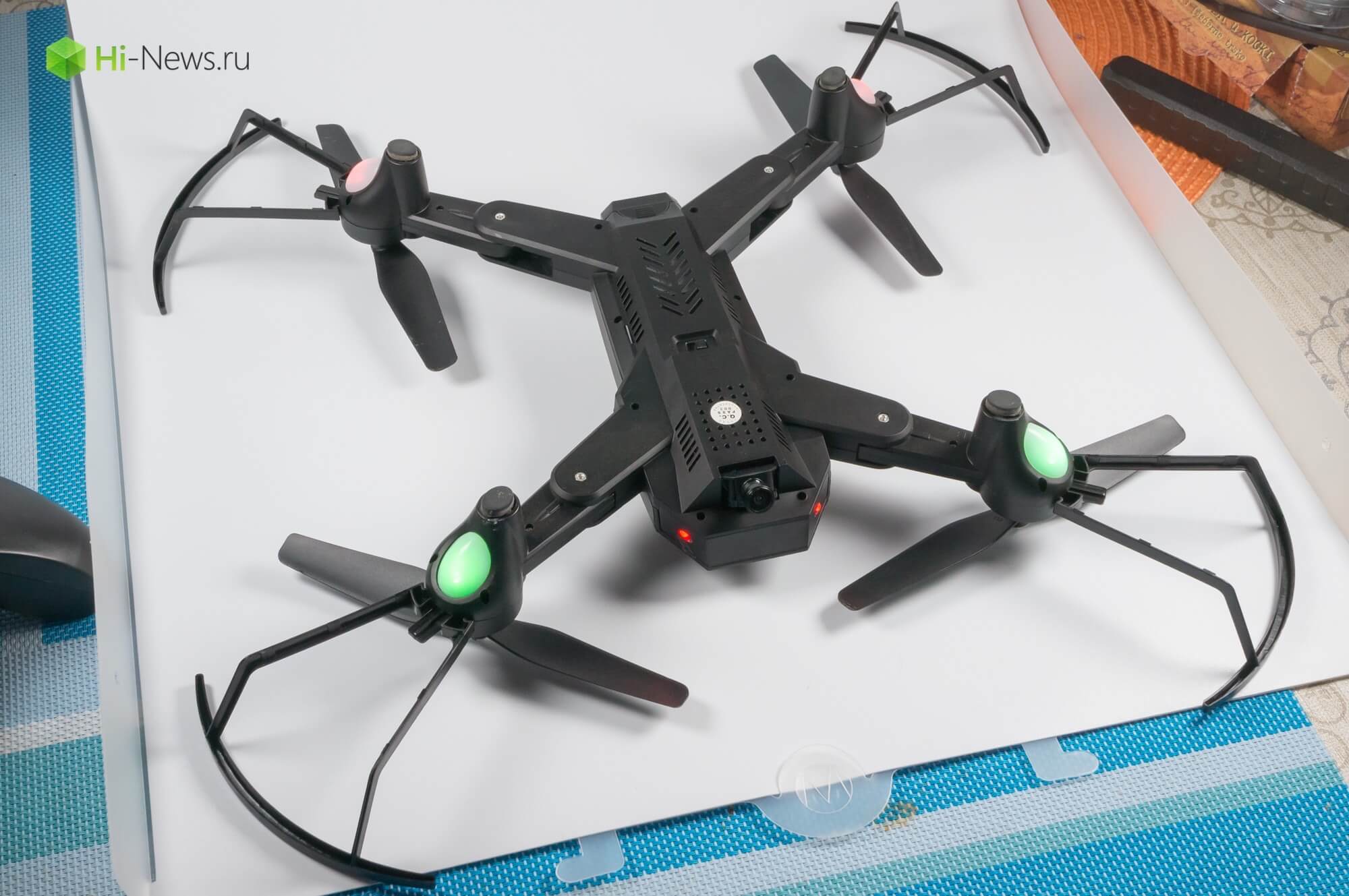 Обзор квадрокоптера VISUO XS809W — впечатления новичка.. Фото.