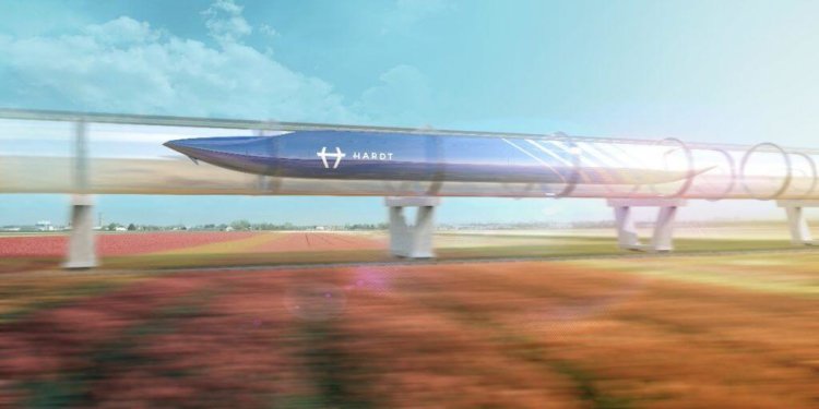 Голландский стартап построит свой Hyperloop в Европе. Фото.