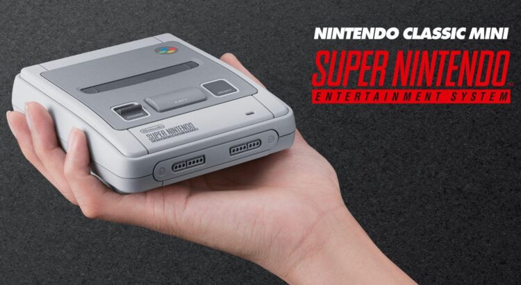 Осенью Nintendo выпустит переиздание 16-битной консоли SNES. Фото.