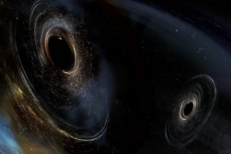 Третье обнаружение LIGO показало, как рождаются двойные черные дыры. Фото.