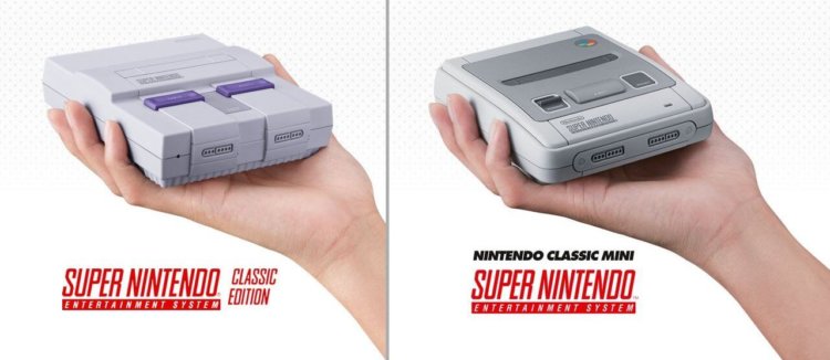 Осенью Nintendo выпустит переиздание 16-битной консоли SNES. Фото.