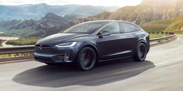 Tesla Model X прошла все краш-тесты на отлично. Фото.