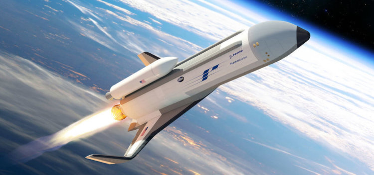 Boeing приступила к созданию экспериментального космического самолета Phantom Express. Фото.