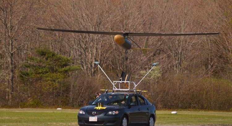 Создан беспилотник на бензине, способный летать на протяжении пяти дней. Фото.