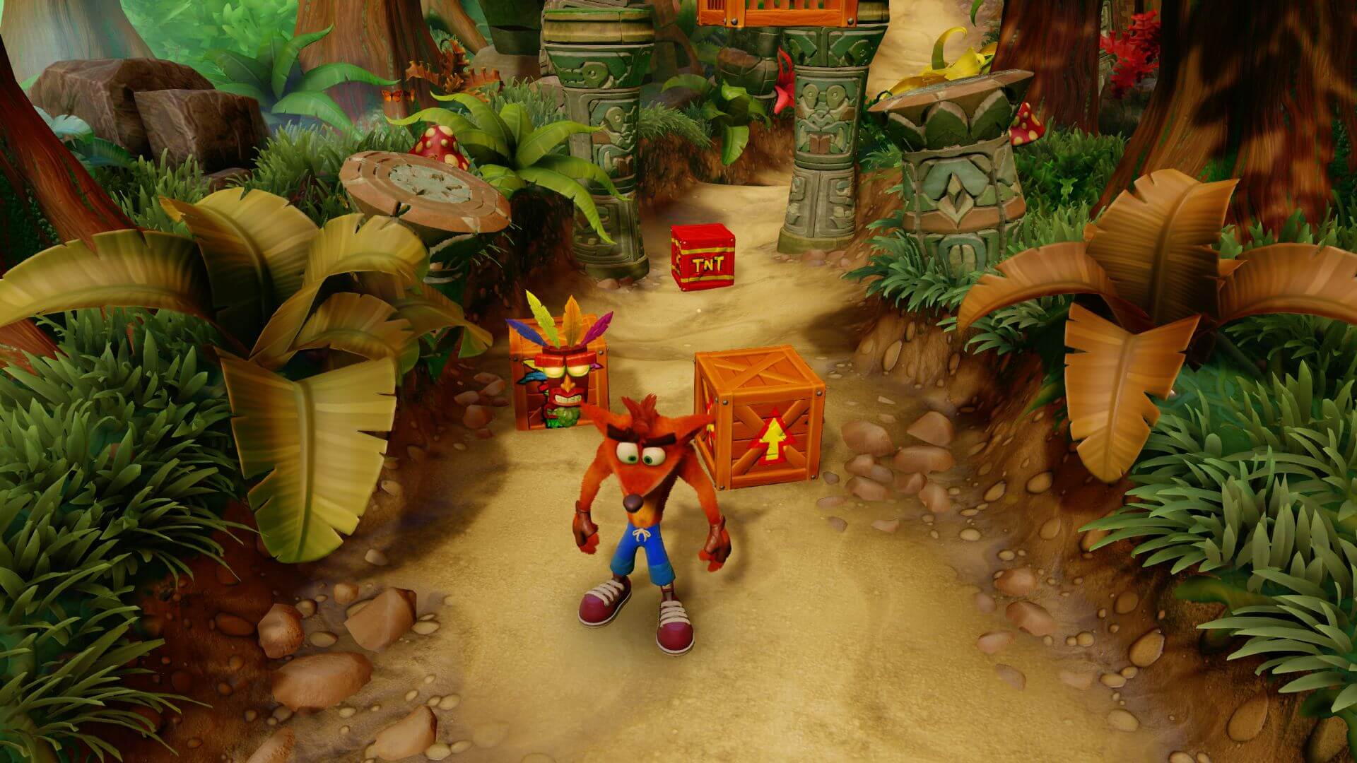 Обзор игры Crash Bandicoot N. Sane Trilogy.. Фото.