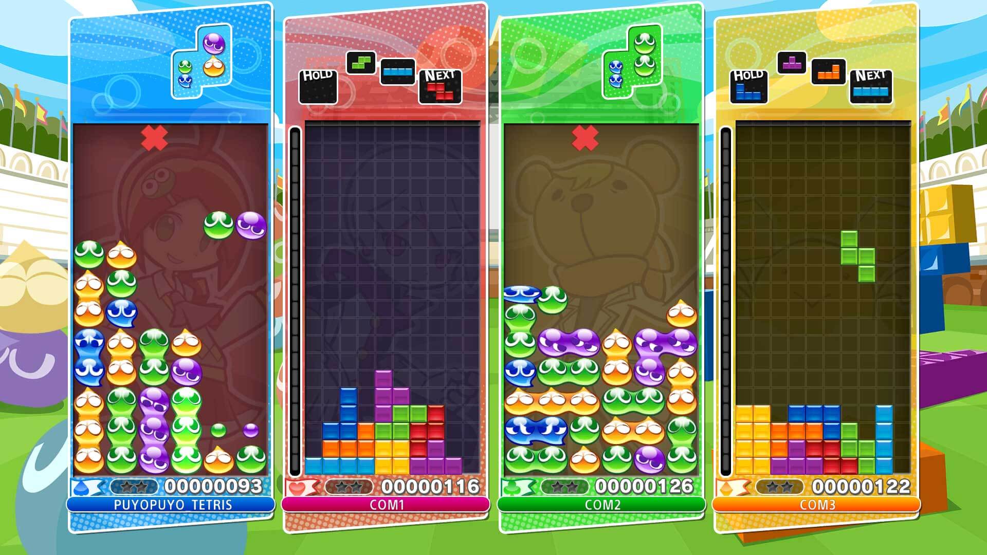 Обзор игры Puyo Puyo Tetris.. Фото.