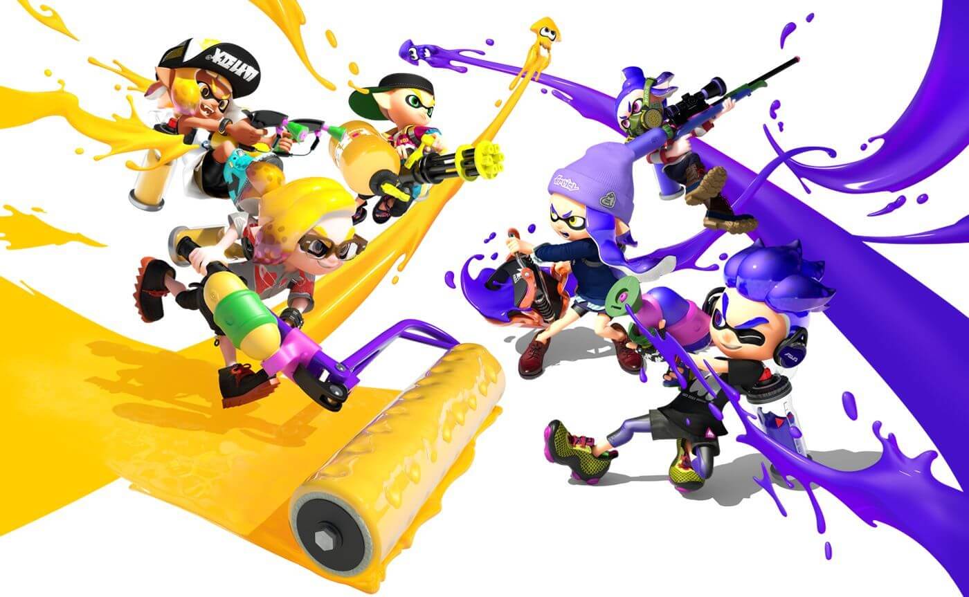 Обзор игры Splatoon 2.. Минусы:.. Фото.