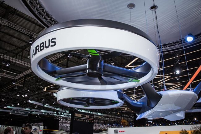 Airbus начнёт испытания пассажирских дронов в следующем году. Фото.