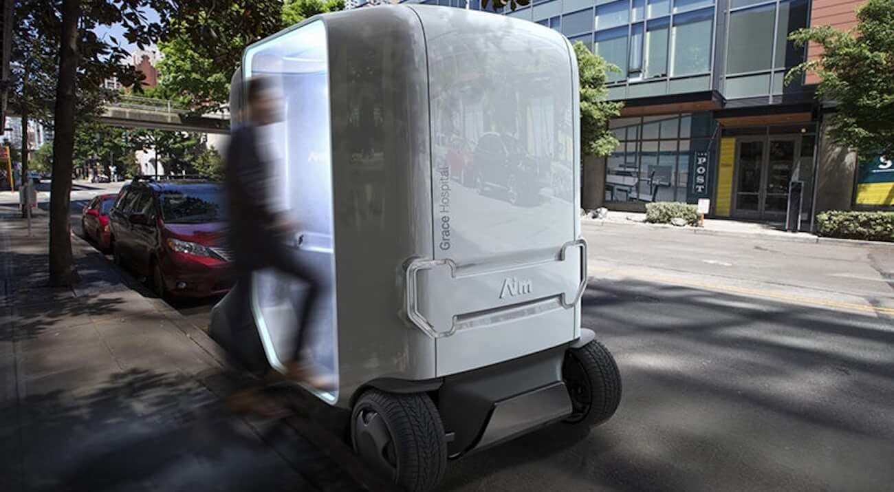 Медицина будущего: самоуправляемая мобильная клиника с искусственным интеллектом. Фото.