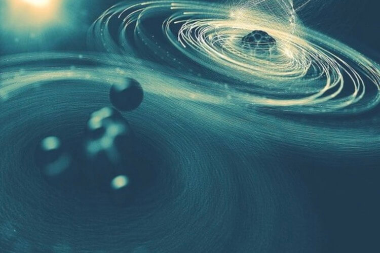 Молекулярная черная дыра. Все бывает в миниатюре. Фото.