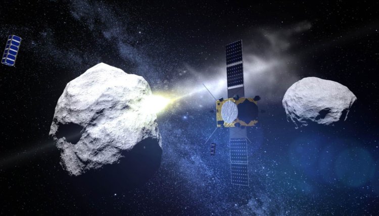 Агентства NASA и ESA возьмут астероид на таран в 2024 году. Фото.