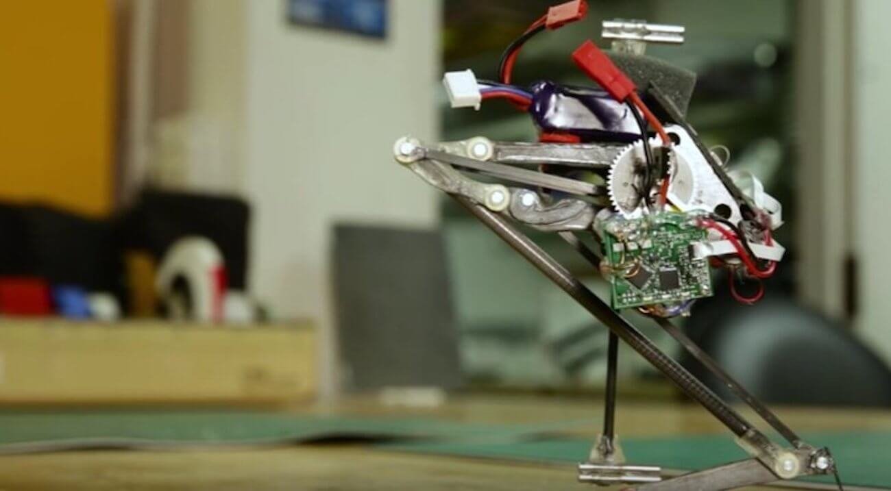 Робот-паркурщик Salto научился маневрировать в воздухе