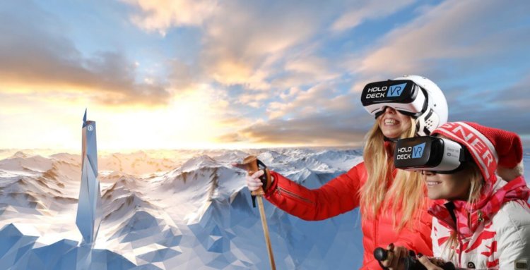 Виртуальная реальность HolodeckVR вместит в себя до ста человек. Фото.