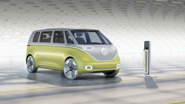 Volkswagen сообщила, когда начнутся продажи ее электрического «Microbus». Фото.
