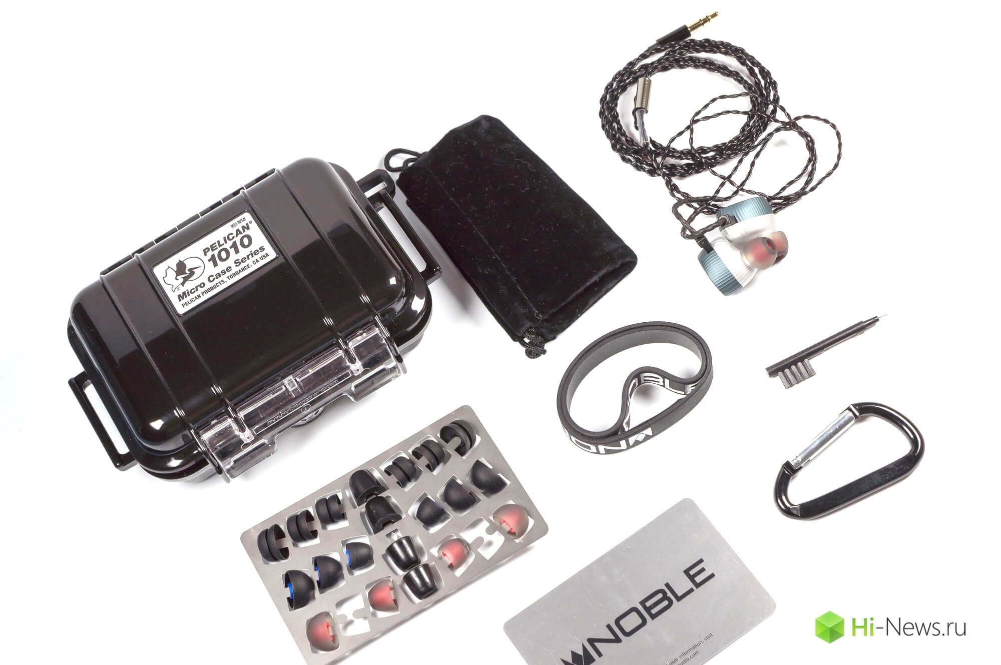 Комплект Noble Audio Kaiser Encore. Фото.