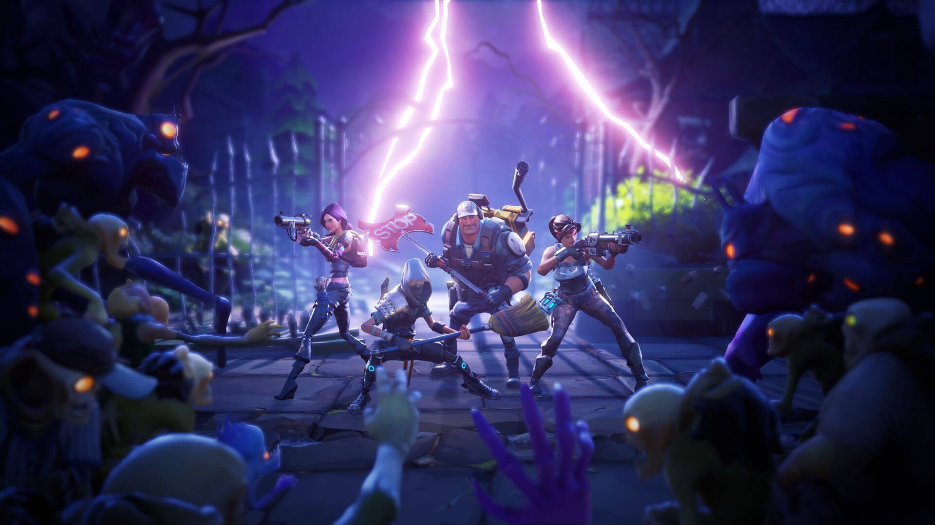 Обзор игры Fortnite. Фото.