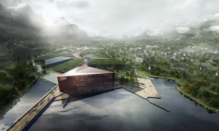 В Норвегии построят самый большой в мире дата-центр за Полярным кругом. Фото.