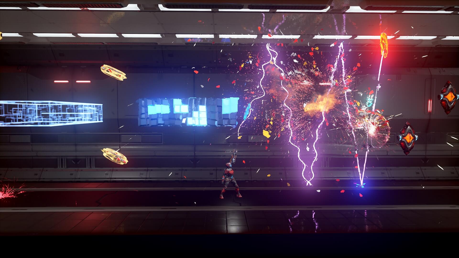 Обзор игры Matterfall: адский шутер родом из Финляндии. Фото.