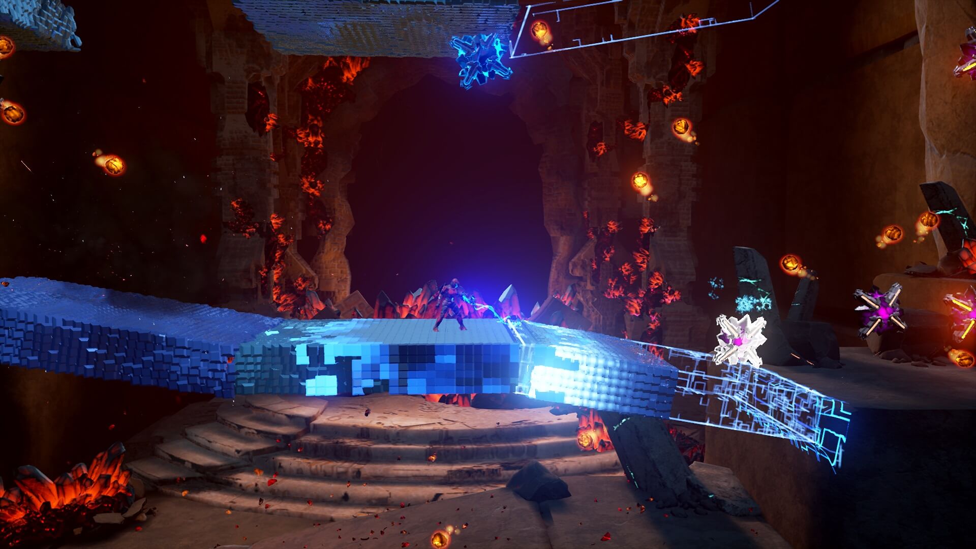 Обзор игры Matterfall: адский шутер родом из Финляндии. Фото.