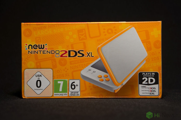 Обзор игровой консоли New Nintendo 2DS XL. Фото.