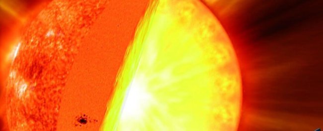 Астрономы наконец открыли один из секретов солнечного ядра. Фото.