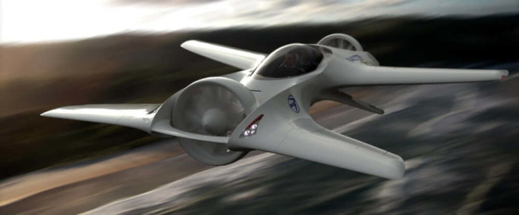 Компания DeLorean планирует выпустить двухместный самолёт. Фото.
