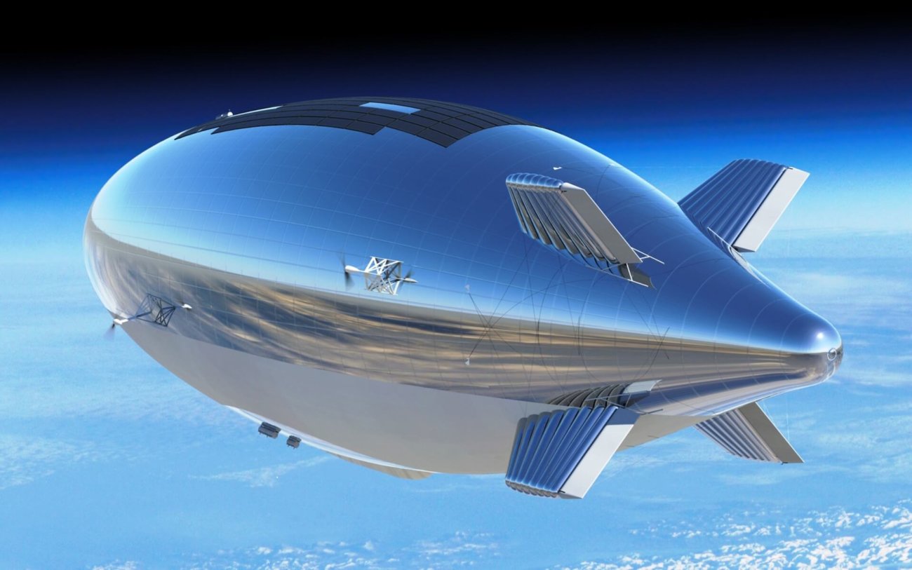 Торговая сеть Wal-Mart патентует складской дирижабль. Фото.